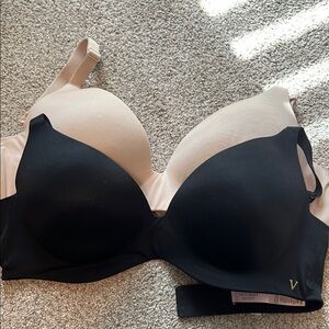 Victoria's Secret Black and Nude Bra, Perfect Shape Bundle